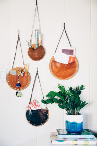 how-to-make-faux-leather-wall-pockets