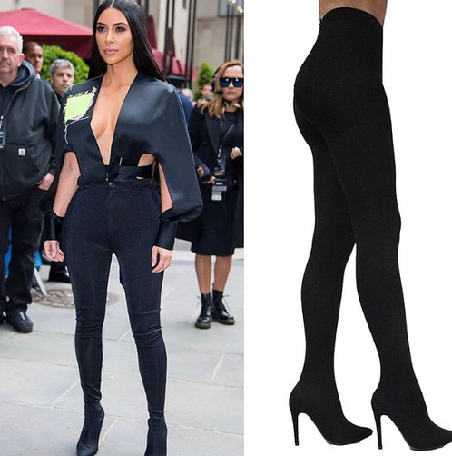 Balenciaga leggings sales boots