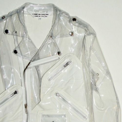 Clear vinyl jacket