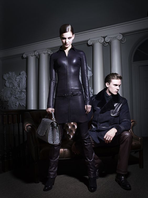 Designer leather outfits