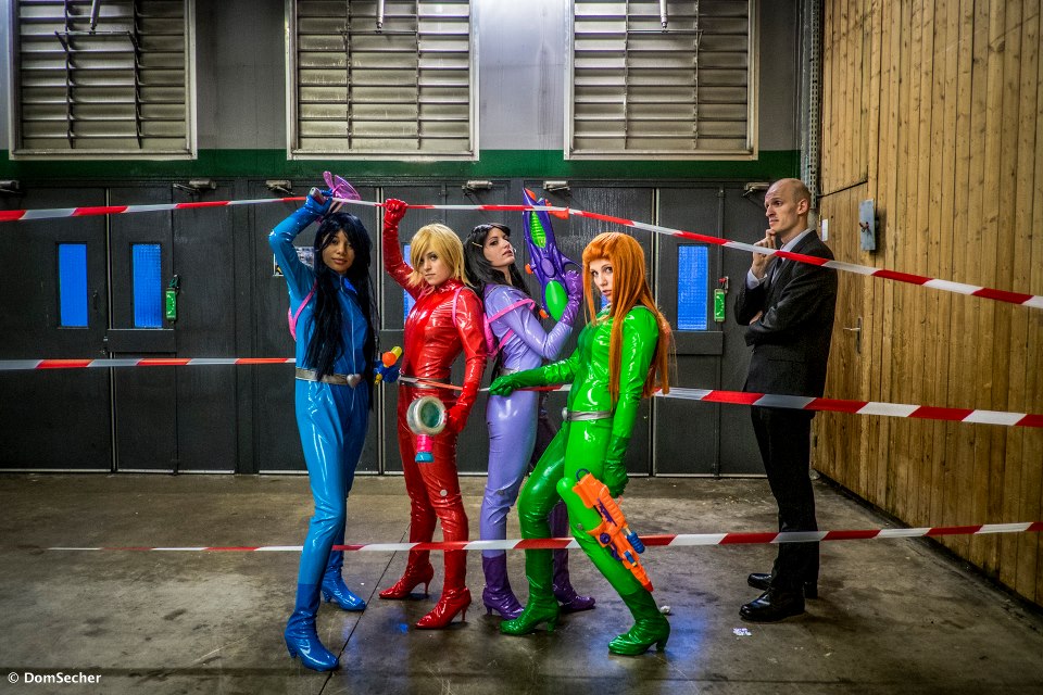 Totally Spies Vinyl cosplay catsuits
