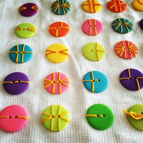 Ways to  sew on a button
