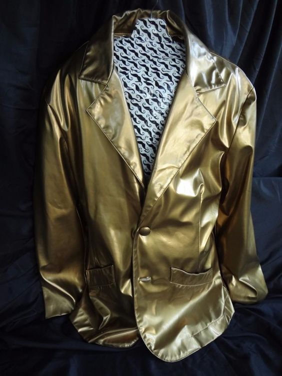 Gold PVC jacket
