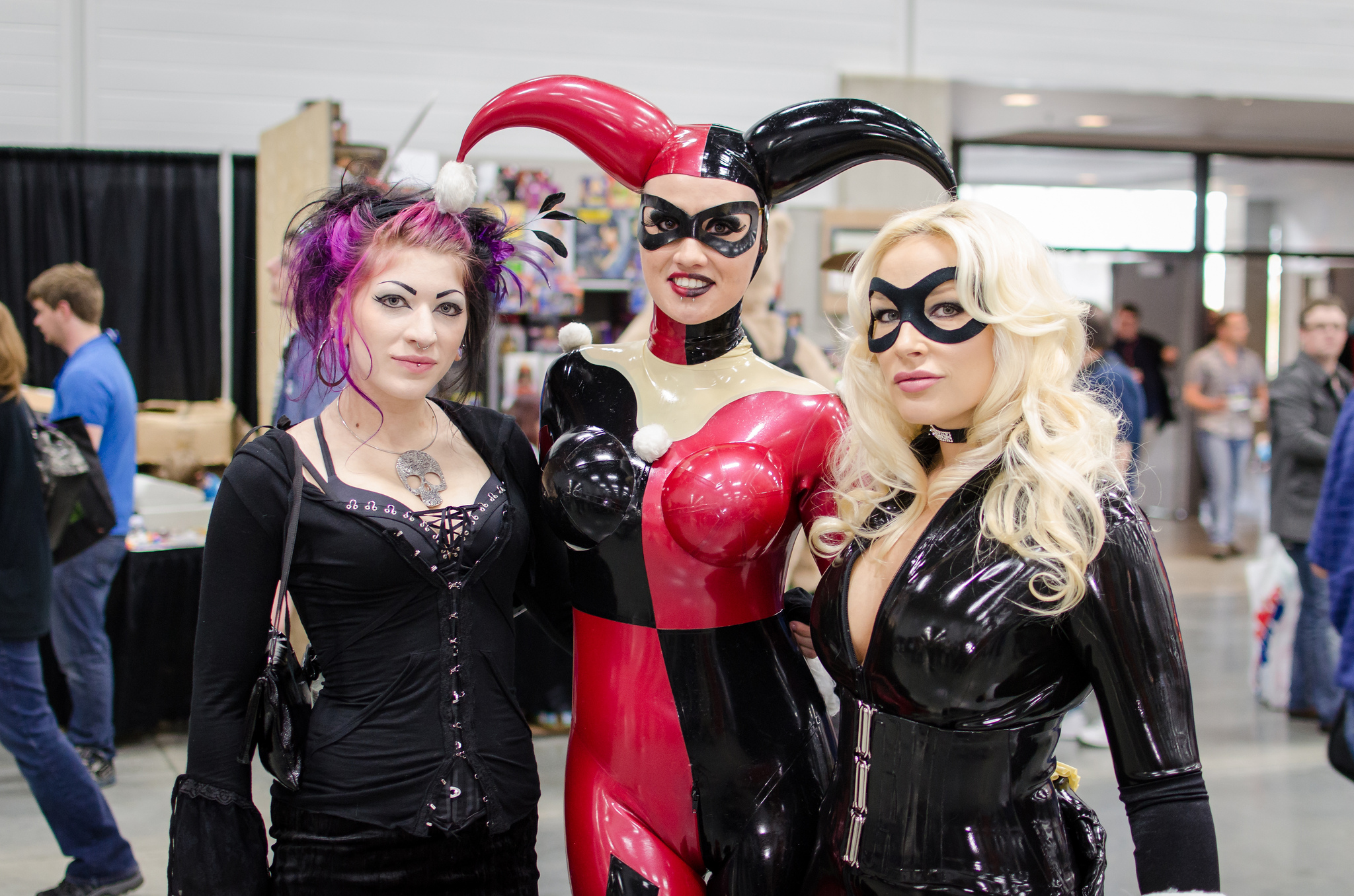 Latex Cosplay outfits