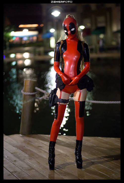 Lady Deadpool costume