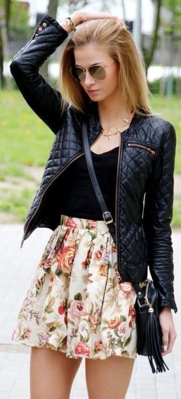 MJTrends: Black Quilted Faux Leather Fabric