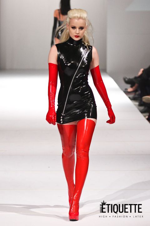 Red and black latex