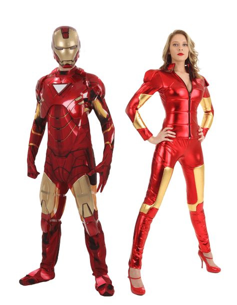 Spandex Foil fabric for Iron Man Cosplay