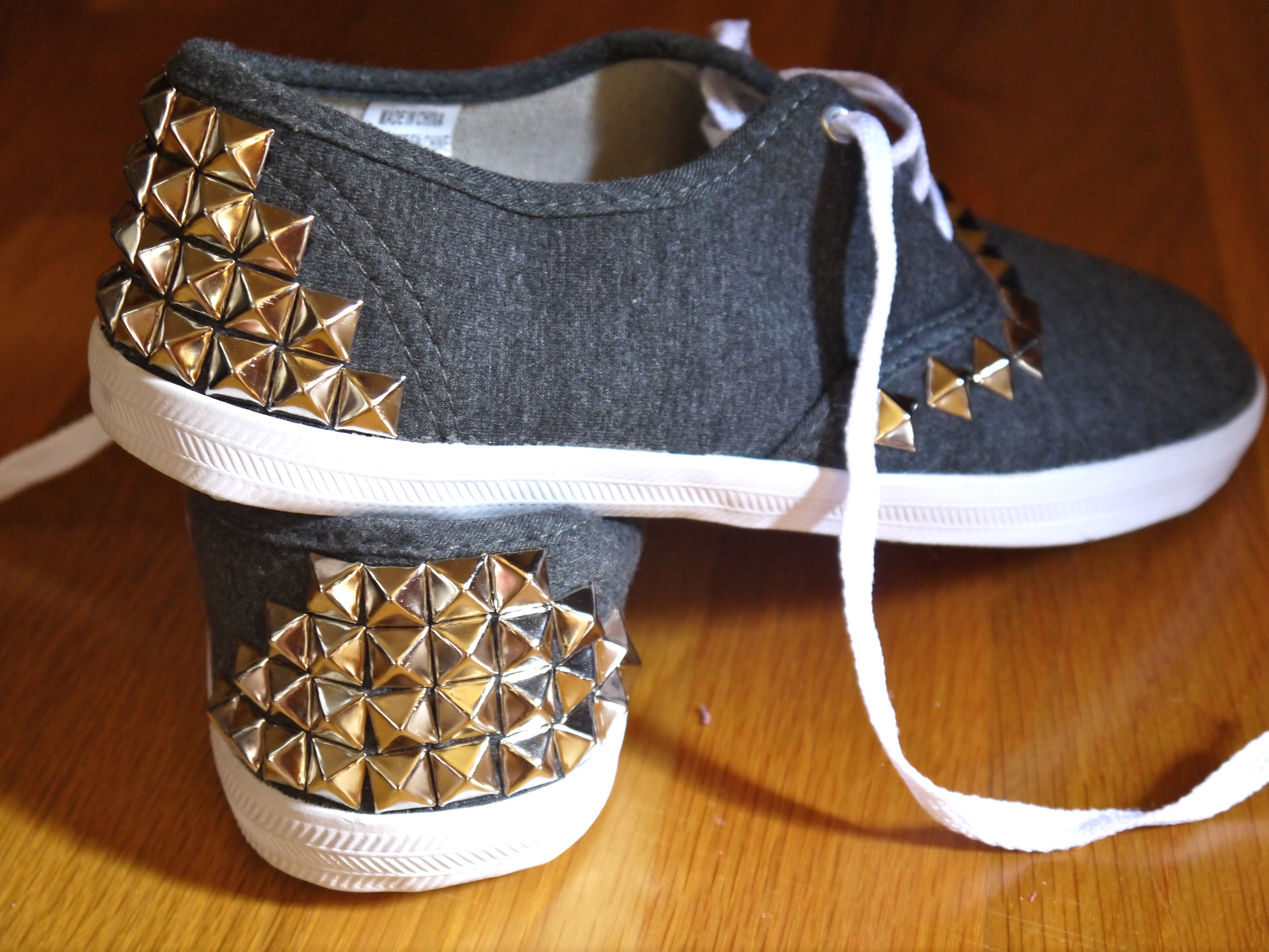 Studded sneakers
