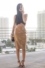 tan-vinyl-knee-length-glossy-skirt.jpg