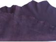 both sides of purple lambskin leather hide thumbnail image.