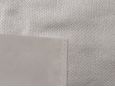 White backing shown on metallic silver faux snakeskin fabric. thumbnail image.