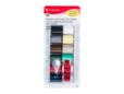 Variety pack of multi-colored polyester thread by Singer. thumbnail image.