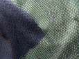 Green stretch faux snakeskin fabric with vinyl P thumbnail image.