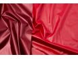 Wine versus red colored stretch vinyl fabric. thumbnail image.