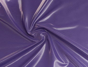 Purple stretch vinyl fabric.