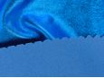 electron blue metallic foil spandex fabric thumbnail image.