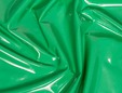 Green stretch vinyl fabric. thumbnail image.