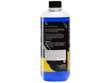 Latex sheeting clothing wash cleaner