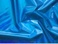 metallic iridescent blue spandex fabric thumbnail image.