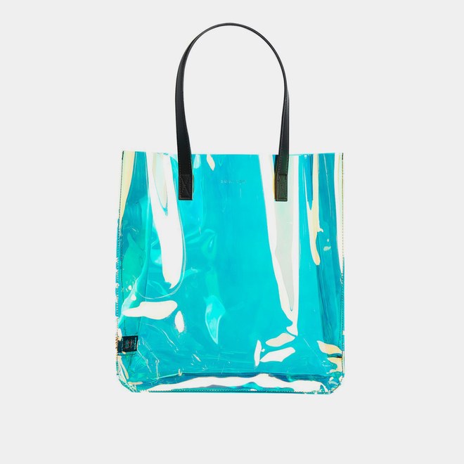 Hot Trend Alert: The Clear Vinyl Tote