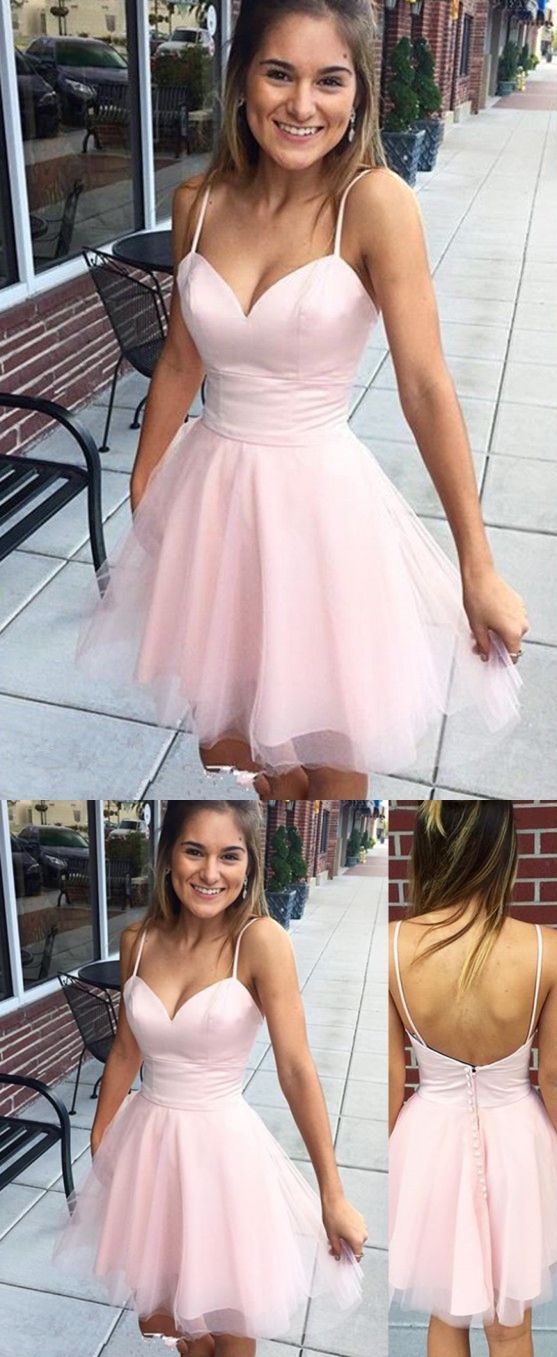 Image of: Pink tulle dress