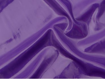 Purple latex sheeting.