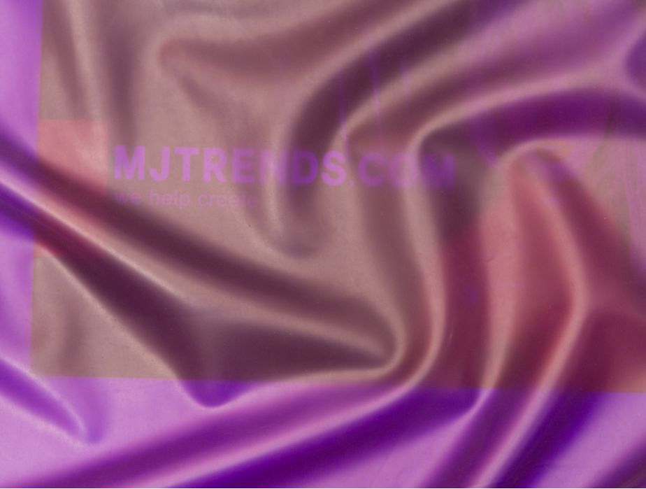 MJTrends: Purple Vinyl Fabric