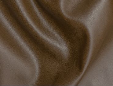 Brown faux leather fabric