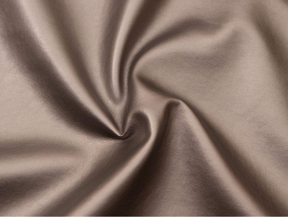 Mjtrends Metal Faux Leather, Silver Faux Leather Fabric