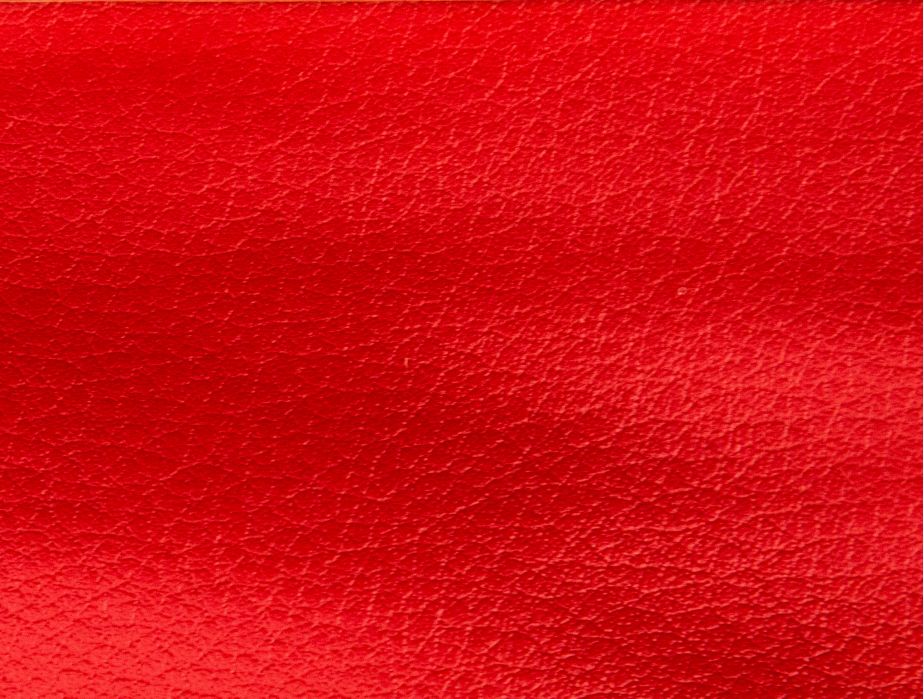 2-Way Stretch Red Faux Leather Fabric by The Yard