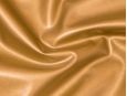 Gold 4-way stretch faux leather fabric. thumbnail image.