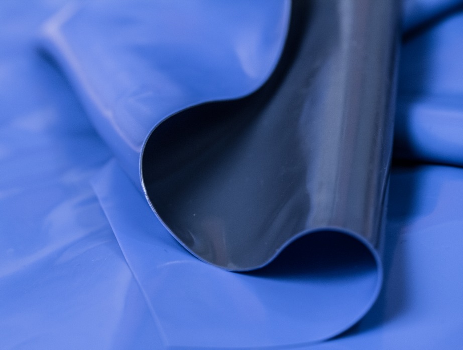 MJTrends: Double sided blue & navy latex sheeting