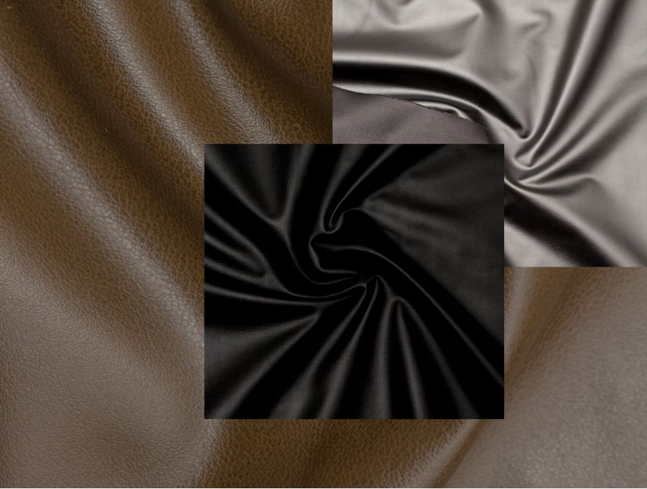 Stretch Faux Leather Fabric 