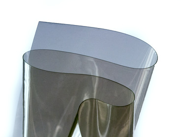Olive military drab semi-transparent vinyl pvc material