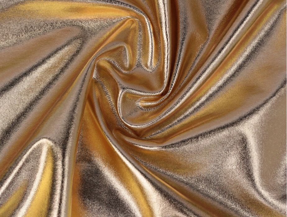 Metallic Spandex Gold 60 Wide 4-Way Stretch Polyester/Spandex Fabric by  the Yard (D248.27)