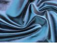 4 way stretch irridescent spandex foil blue fabric thumbnail image.