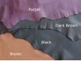 various colors of goatskin leather hides thumbnail image.