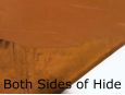 front and back side of cow leather hide thumbnail image.