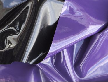 double sided black and purple latex with latex shine