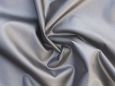 metallic silver 4 way stretch faux leather fabric thumbnail image.