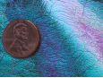 irridescent purple and blue imitation leather material thumbnail image.