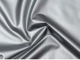 Metallic silver vinyl fabric. thumbnail image.