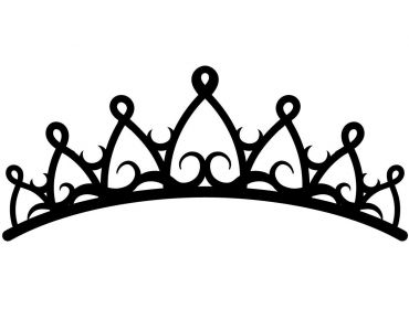princess crown applique