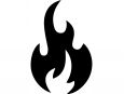 cosplay applique fire flames thumbnail image.