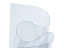 Clear transparent vinyl sheeting material
