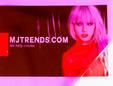 Transparent hot pink vinyl sheeting. thumbnail image.