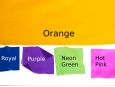 orange translucent vinyl material thumbnail image.