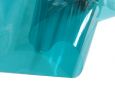 turquoise clear vinyl plastic fabric thumbnail image.