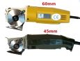different size electric rotary cutters for fabric thumbnail image.